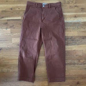 Everlane Straight Leg Crop Pant